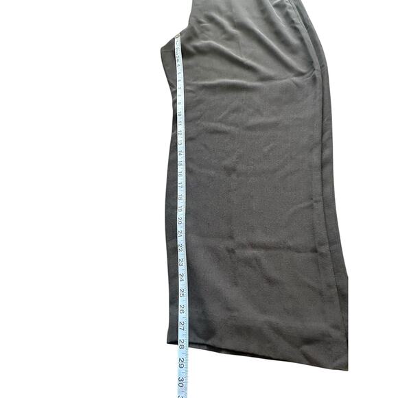 Eileen Fisher‎ Dress Pants Black Relaxed Office Work Career Straight Leg Large - Picture 11 of 12